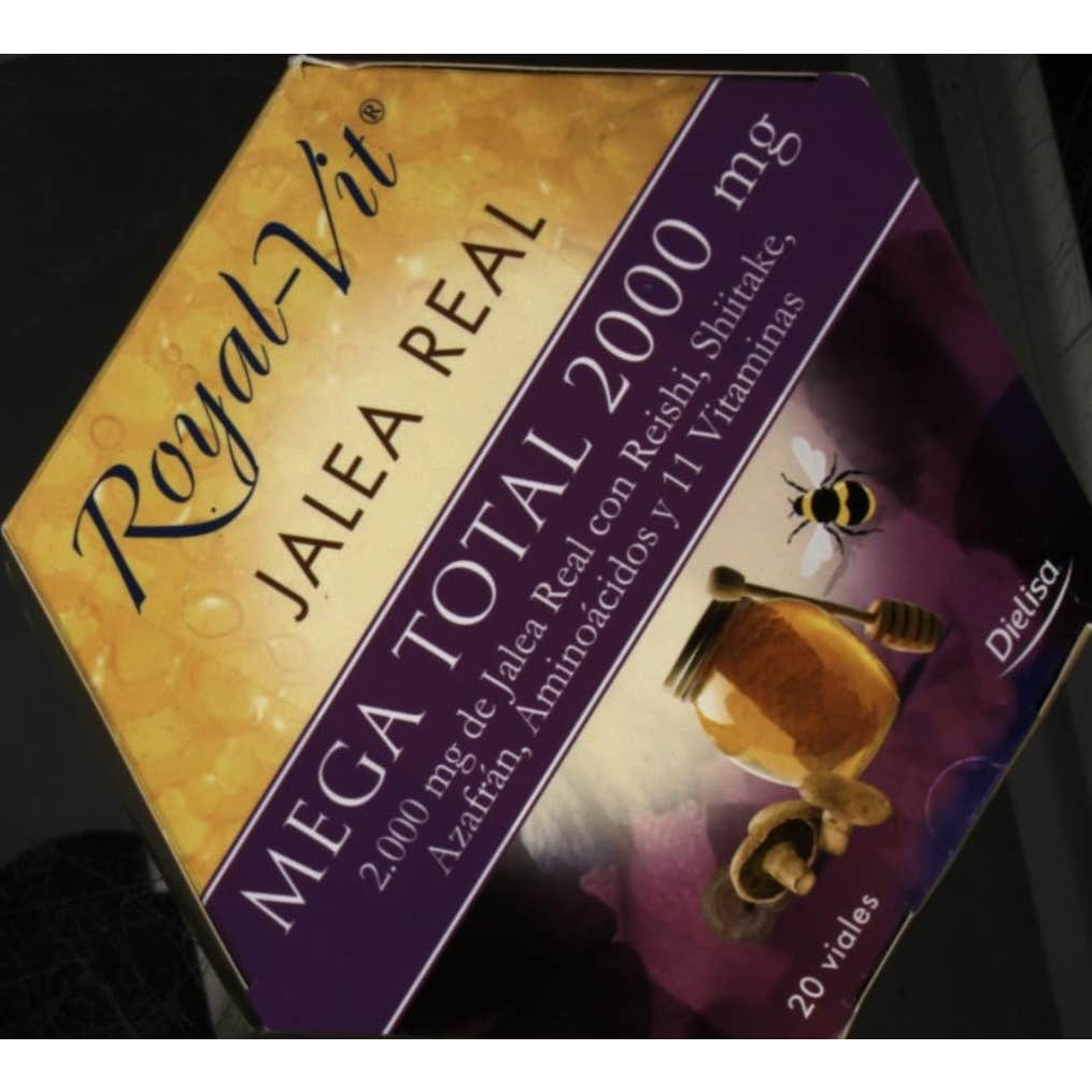 Royal-Vit Jalea Real Mega Total 2000mg 20 viales