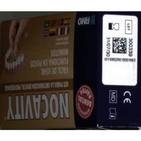Nocavity Kit Obturación Dental Provisional