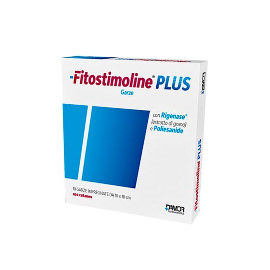 Damor Fitostimoline Plus Gasa 10x10cm 10uds