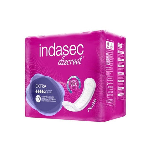 Indasec Discreet Extra Compresa Perdidas Leves 1