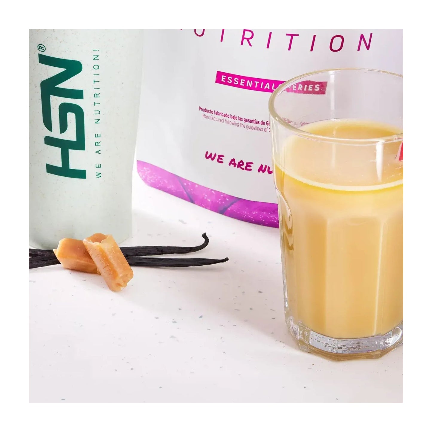 HSN Proteína de Guisante Aislada 2.0 Vainilla y Caramelo 500g