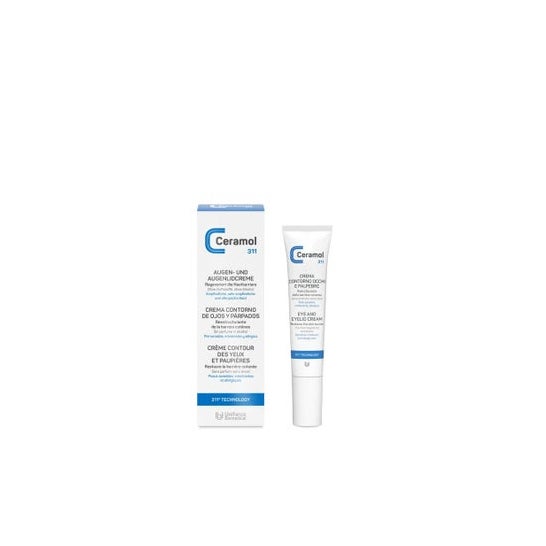 Ceramol Crema Contorno Ojos Párpados Piel Sensible 15ml