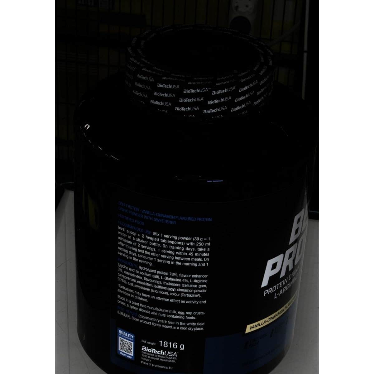 BioTech USA Beef Protein Vanilla Cinnamon 1816g