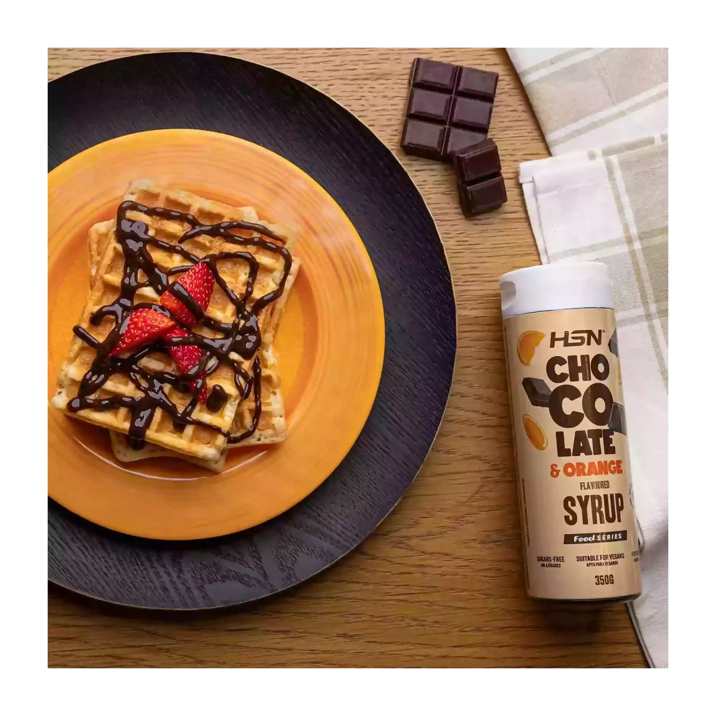 HSN Sirope Chocolate y Naranja 350 g