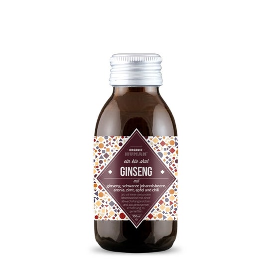 Organic Human Shots Ginseng Bio 100ml