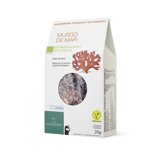 Porto Muiños Musgo Mar Deshidratado Eco 25gr