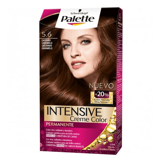 Schwarzkopf Kit Tinte Palette Intensive 5.6 Castaño Caramelo