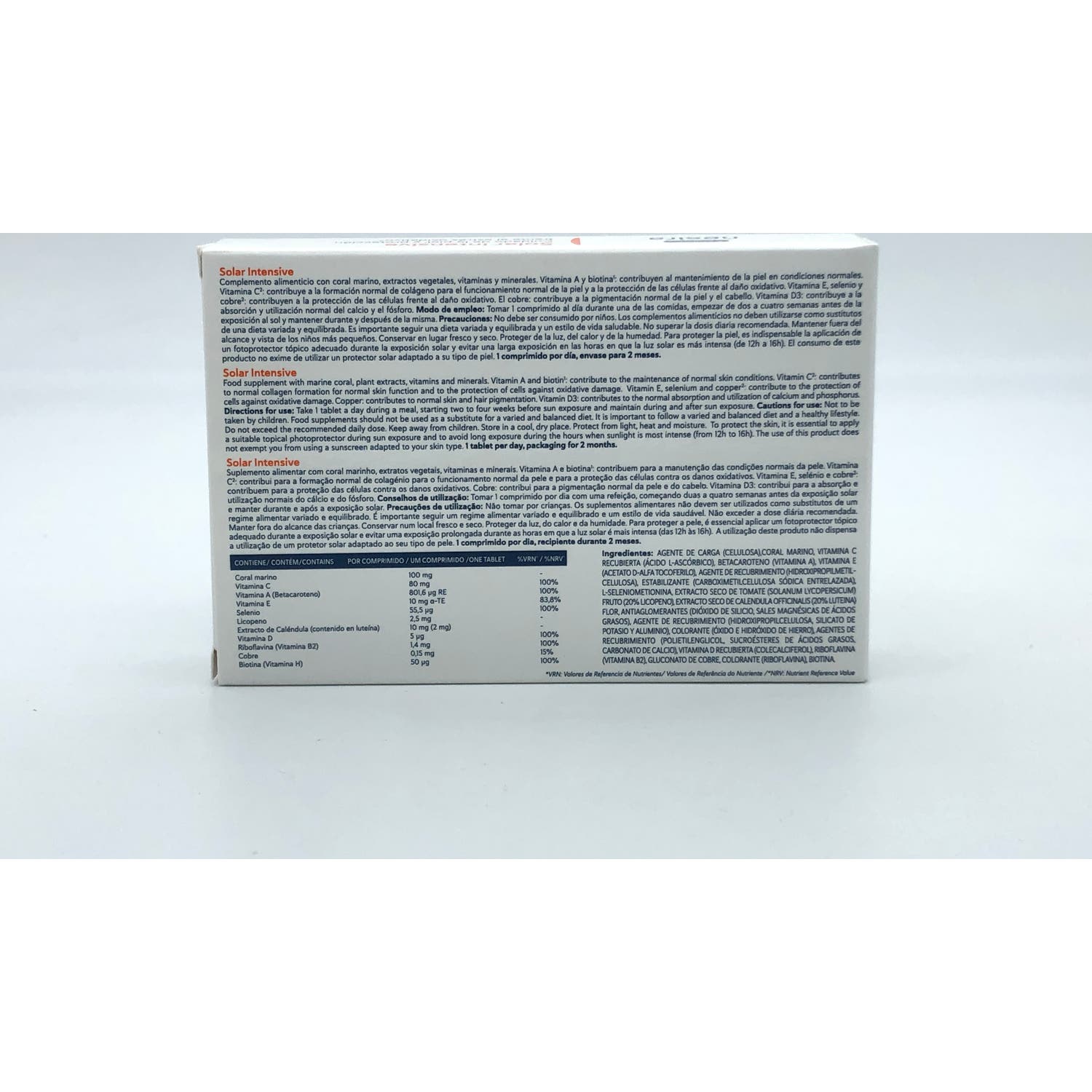 Acofarvital Solar intensive 60comp