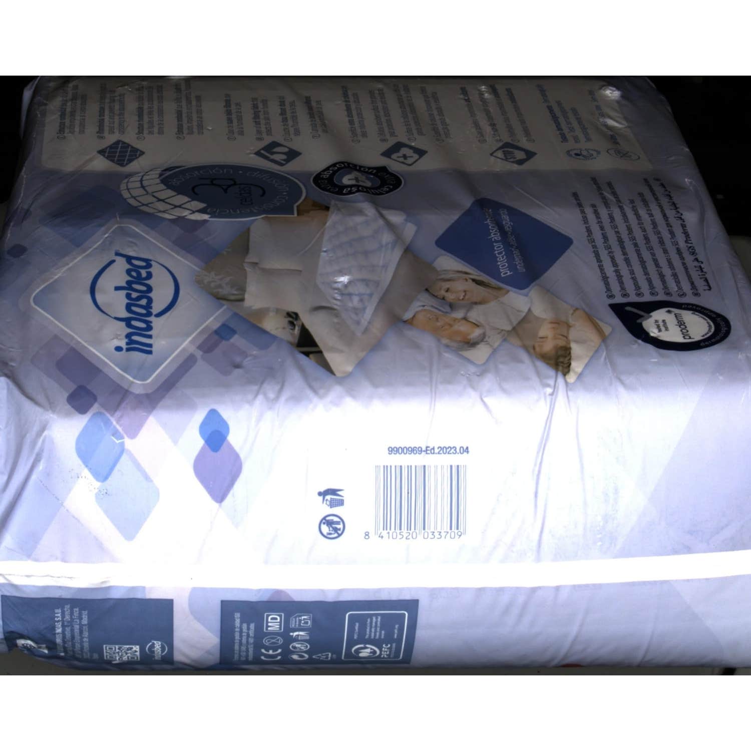 Indasec Protector Absorbente 60X90 Cm 20uds