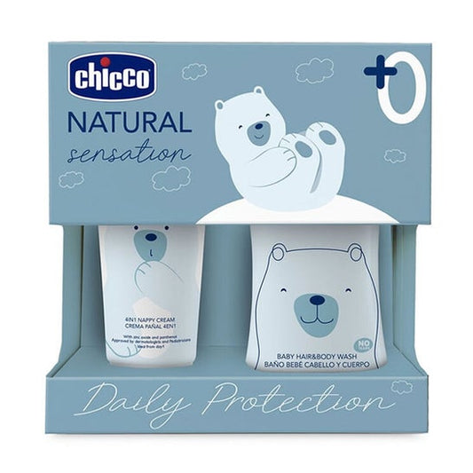 Chicco Baby Cosmetic Set Natural Sensation Daily Protection 1ud