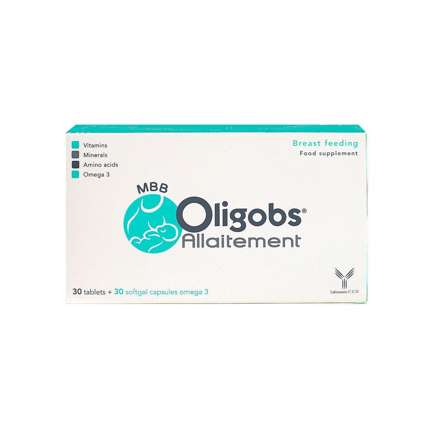 Ccd - Oligobs Lactancia 30 comprimidos + 30 cápsulas