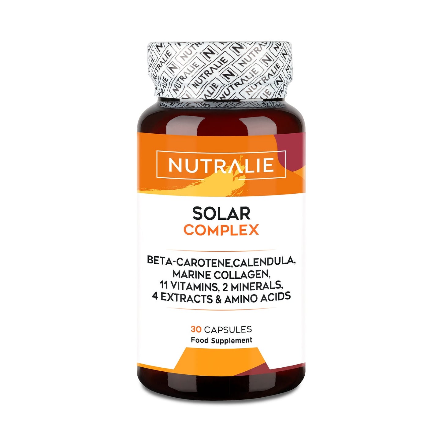 Nutralie Solar Complex con Colágeno Bronceador y Protector 30caps
