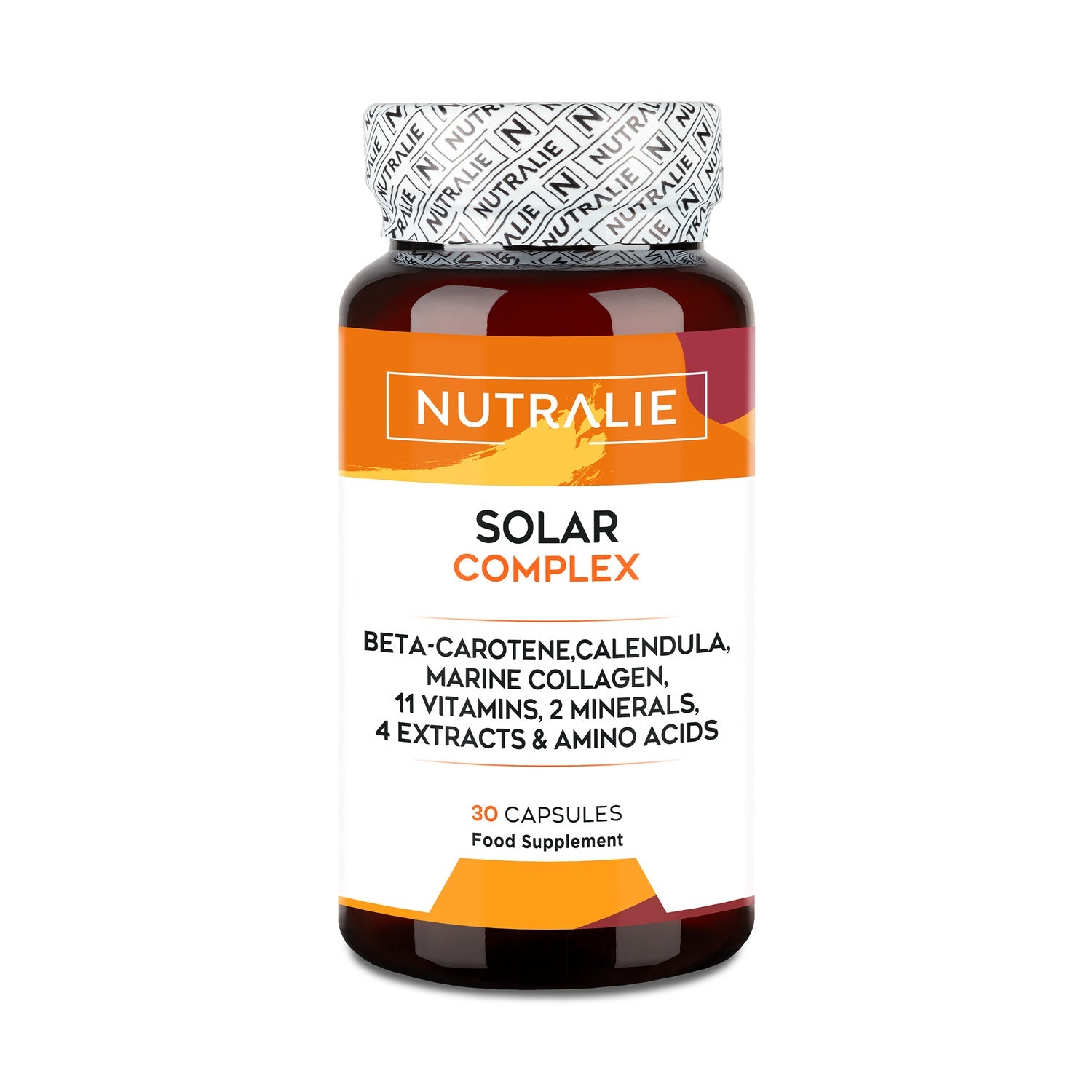 Nutralie Solar Complex con Colágeno Bronceador y Protector 30caps