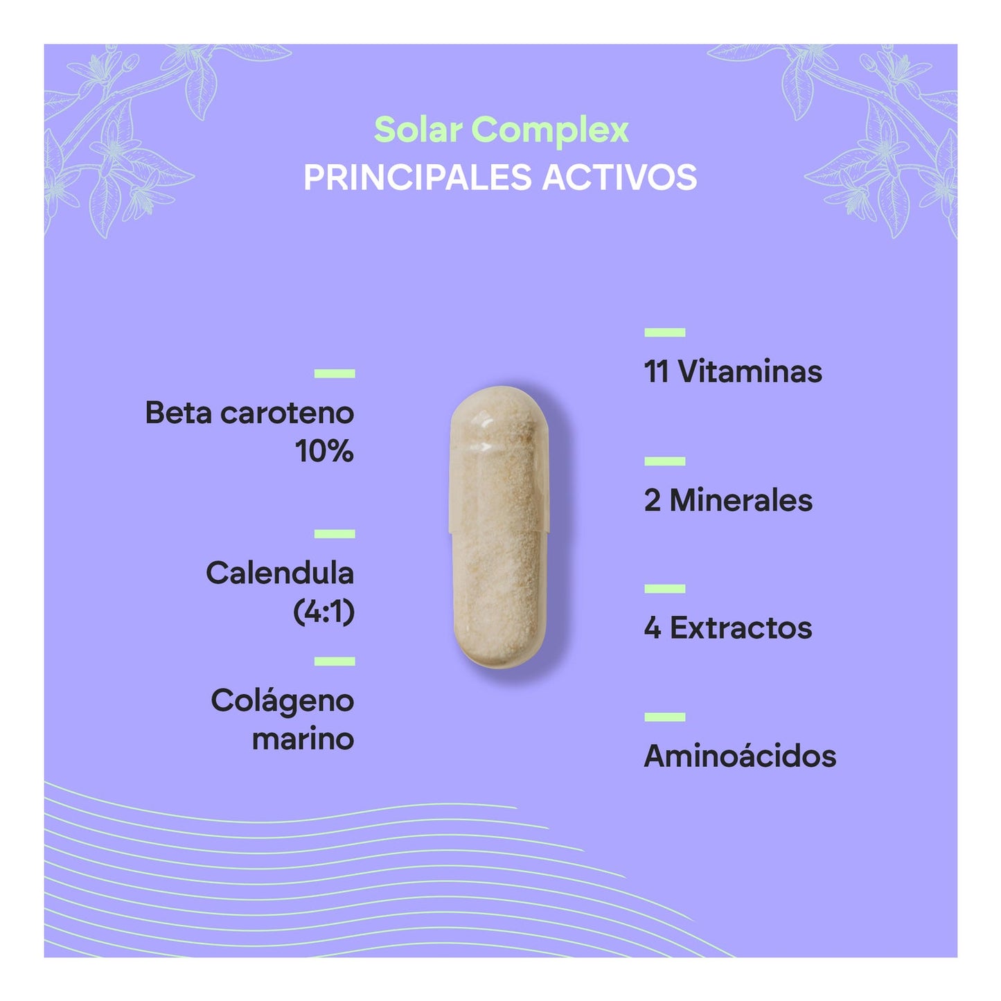 Nutralie Solar Complex con Colágeno Bronceador y Protector 30caps