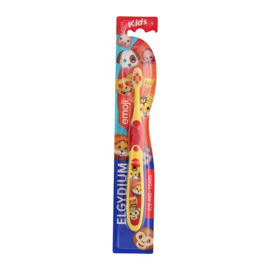 Elgydium Kids Cepillo de Dientes Emoji 2-6 Años 1 ud