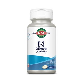 Kal Vitamina D3 1000Ui 100 Perlas