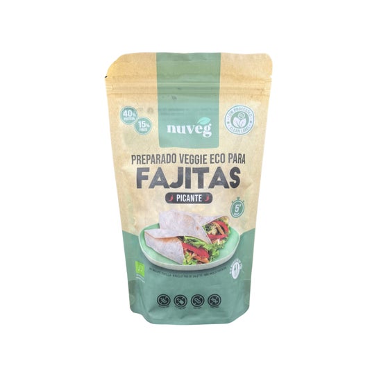 Nuveg Preparado para Relleno de Fajitas Vegano 120 g