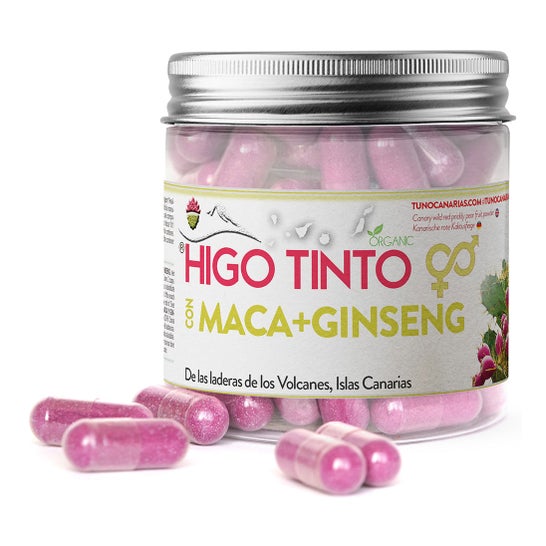 Higo Tinto Maca y Ginseng 90 caps