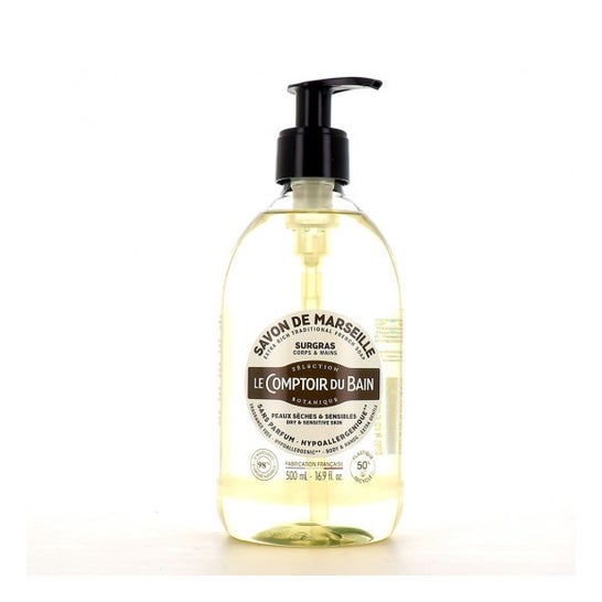 Le Comptoir du Bain Jabón de Marsella Natural 500 ml