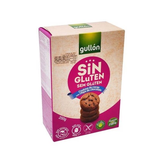 Gullón Cookies Chips Chocolate Gluten Free 200 g