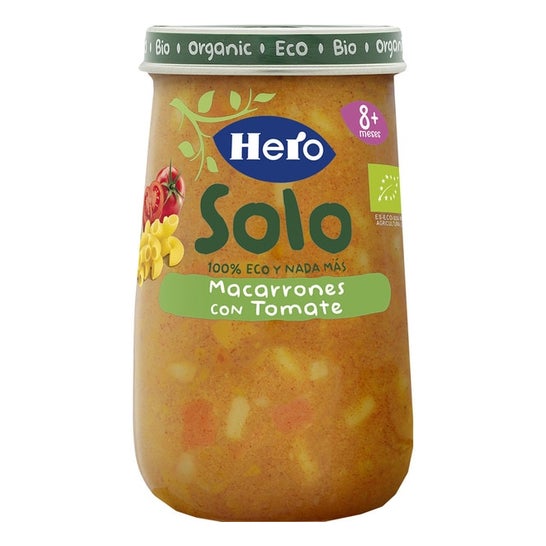 Hero Solo Macarrones con Tomate 190g