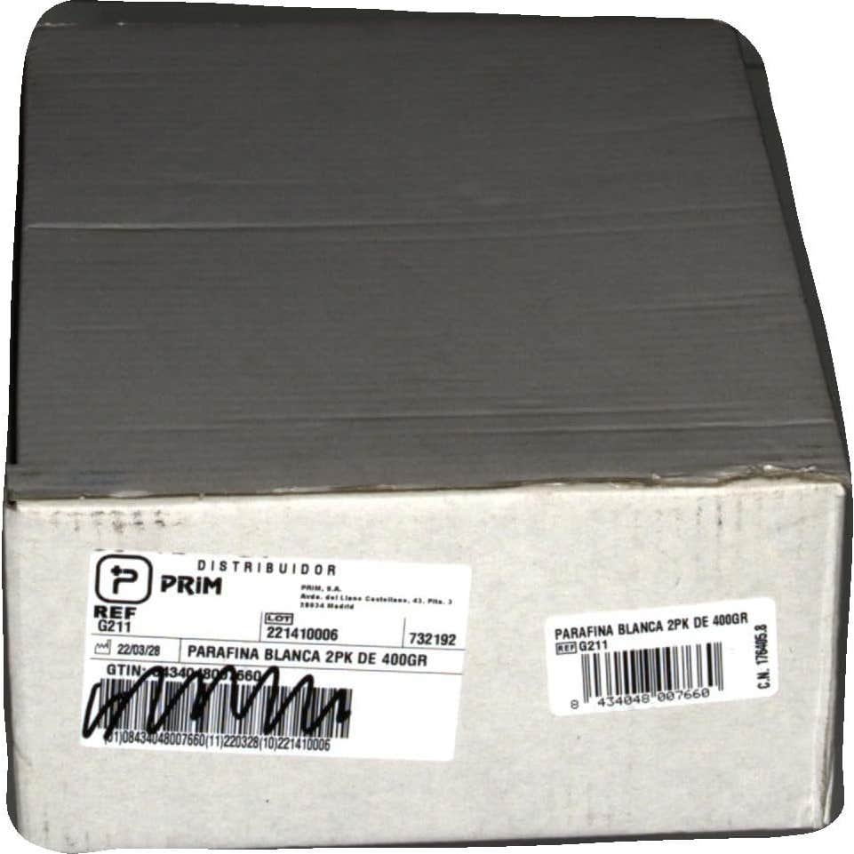 Prim Parafina Pura 2x400g