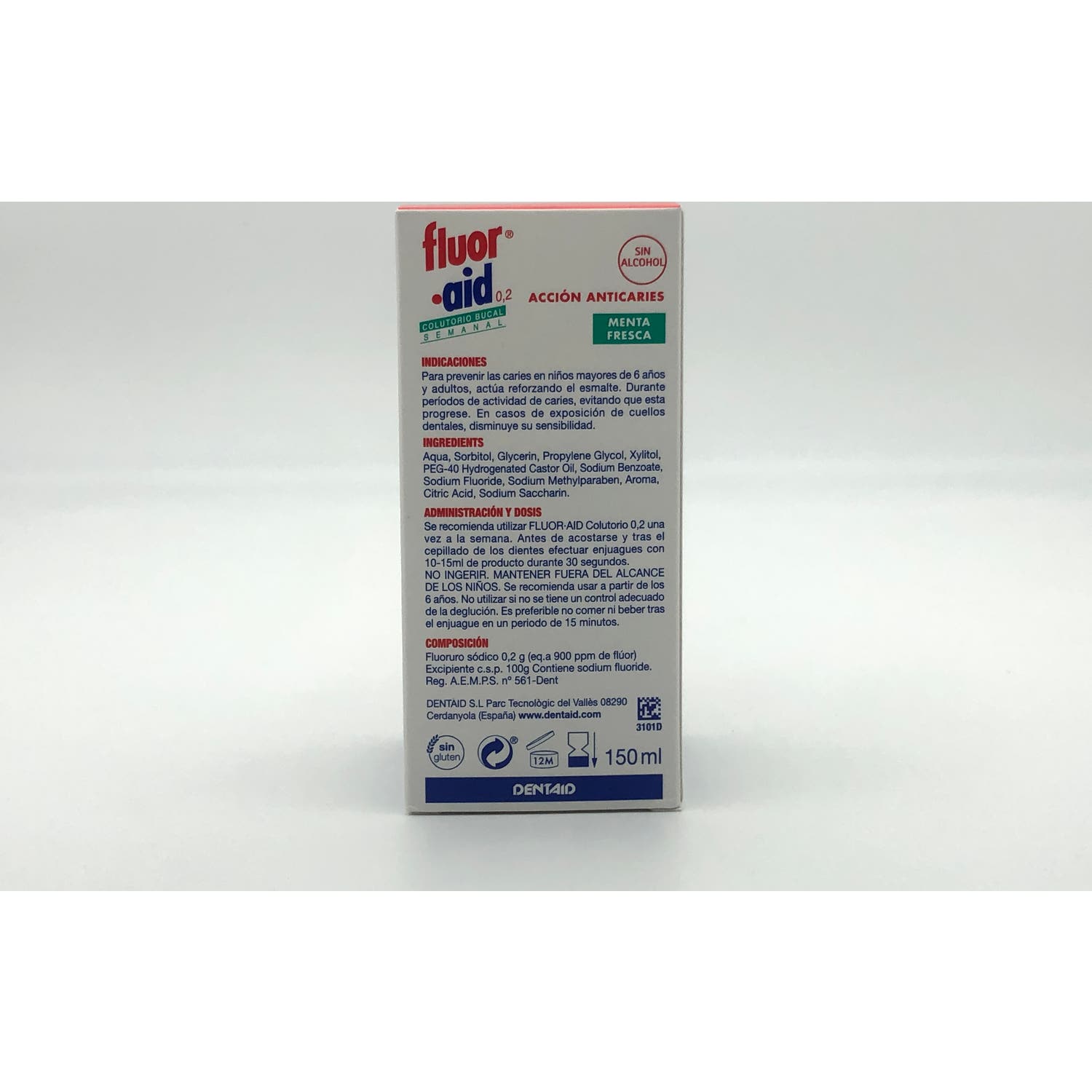 Fluor Aid Colutorio Semanal 150ml