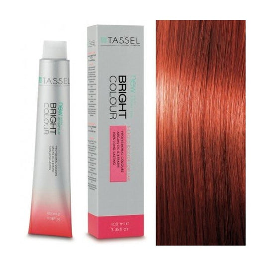Tassel 7.43 Rubio Medio Cobre Dorado Tinte Queratina 100 ml
