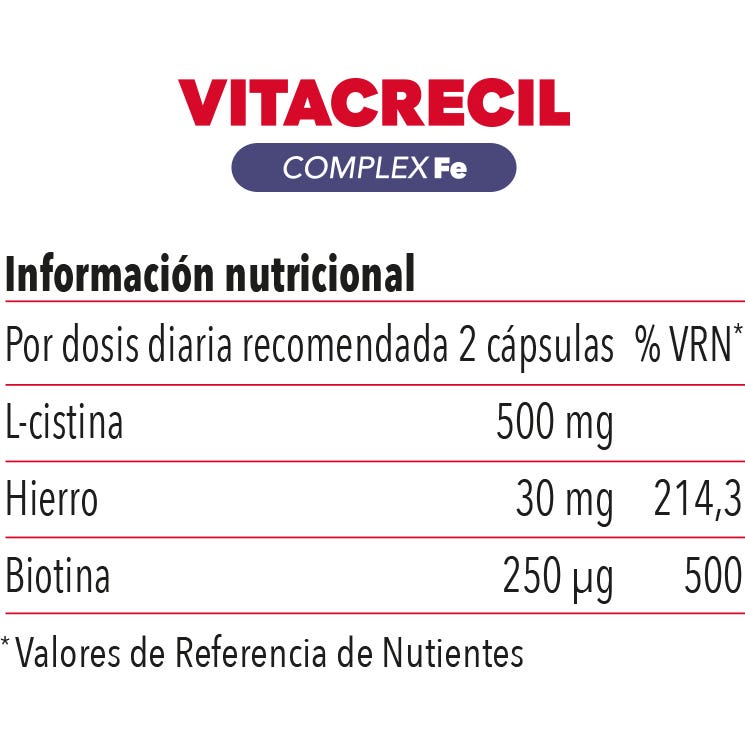Vitacrecil Complex Fe 90caps