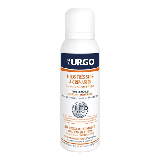 Urgo Crème En Mousse Pieds Très Secs À Crevassés 125ml