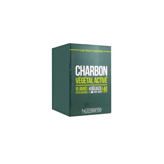Nutrisanté Carbón Vegetal Activo 40caps