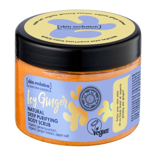 Natura Sibérica Exfoliante Corporal Purificante Icy Ginger 300 ml