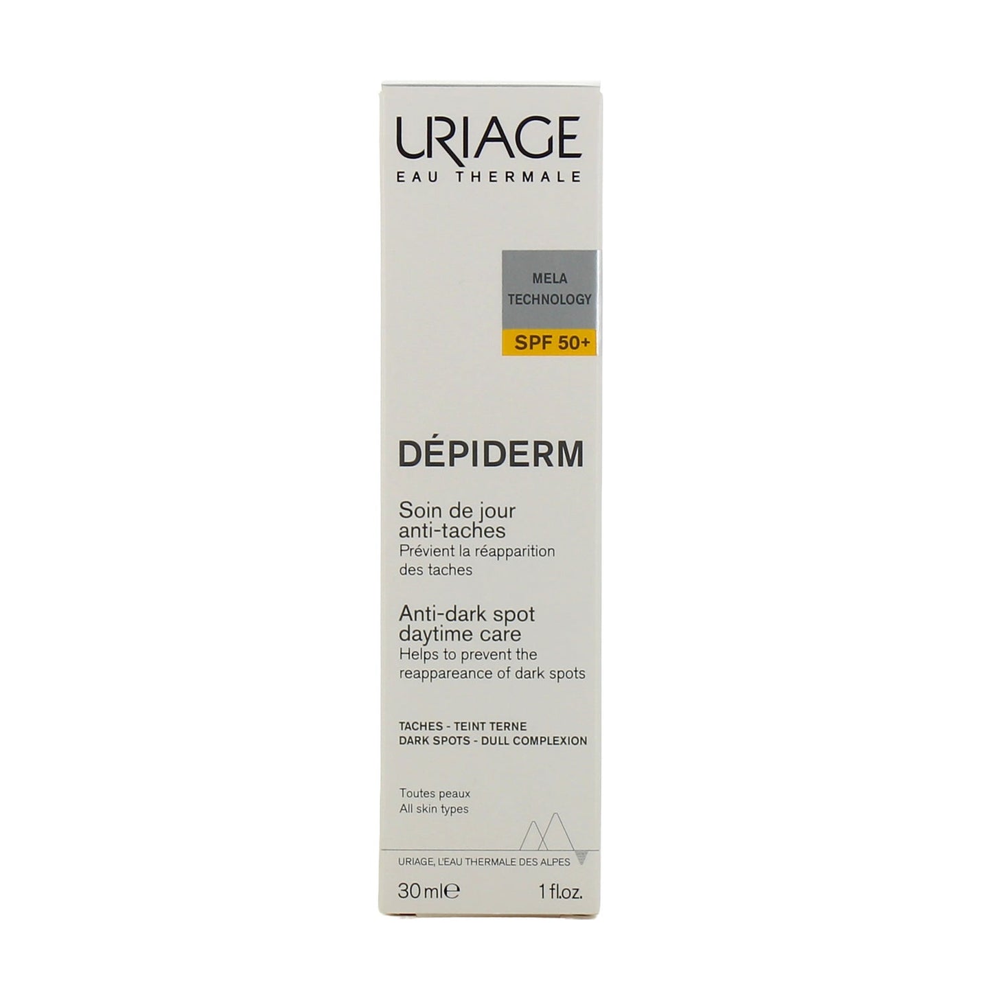 Uriage Dépiderm Cuidado de Día Antimanchas Spf50+ 30ml