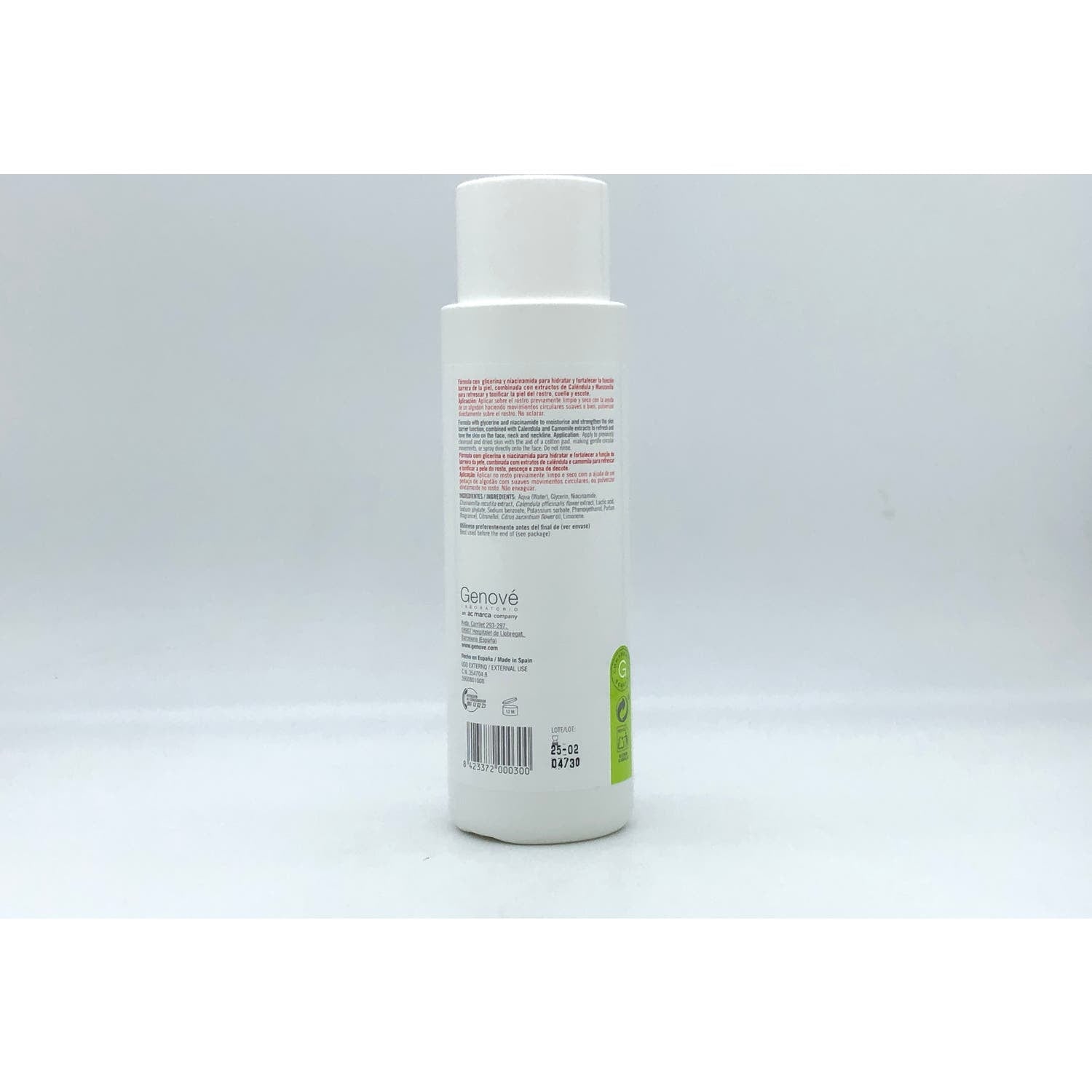 Genové tónico agua de rosas 500ml