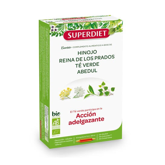 Super Diet Quatuor Quema Grasa Bio 20 Ampollas