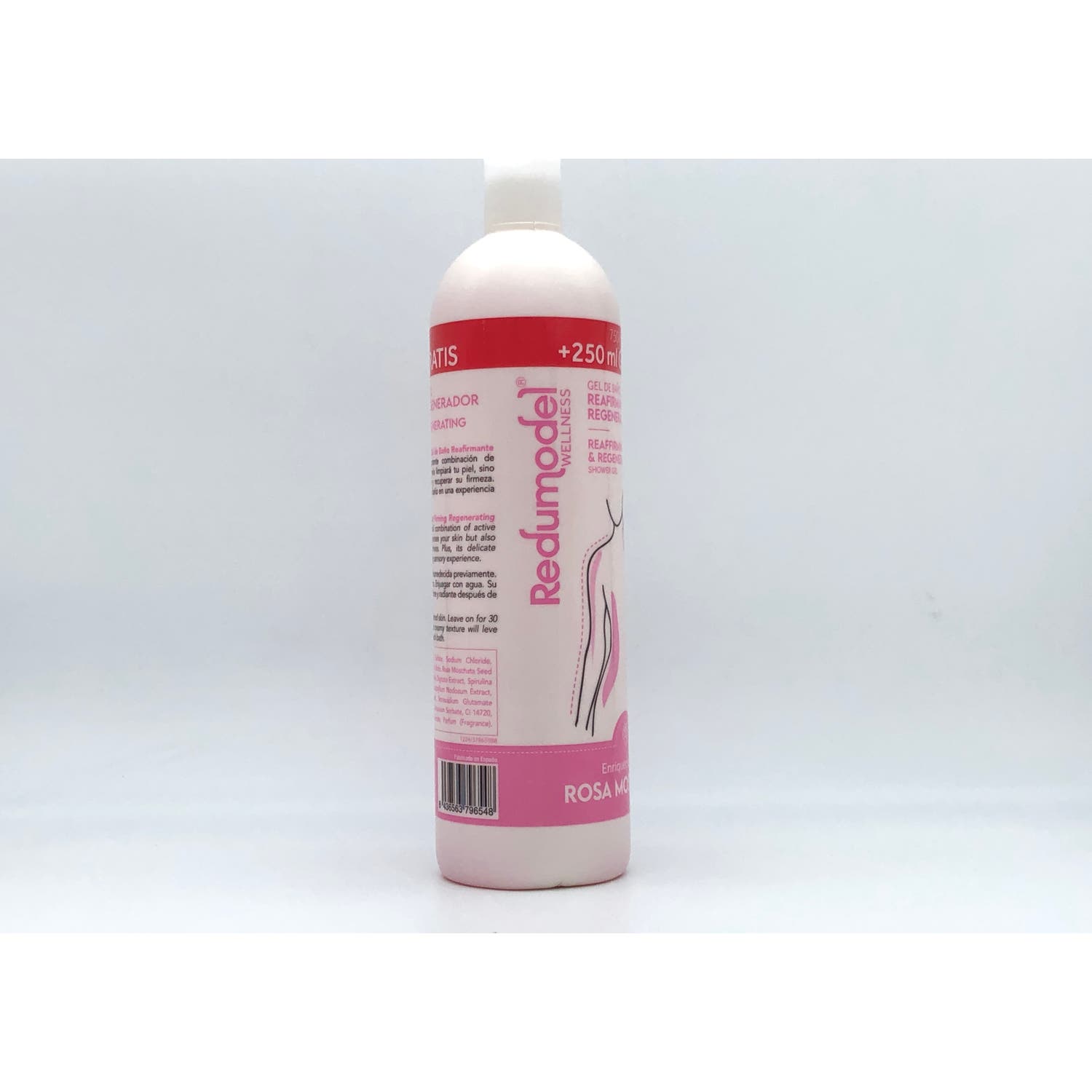 Redumodel Wellness Gel de Baño Reafirmante y Regenerador Rosa Mosqueta 1L
