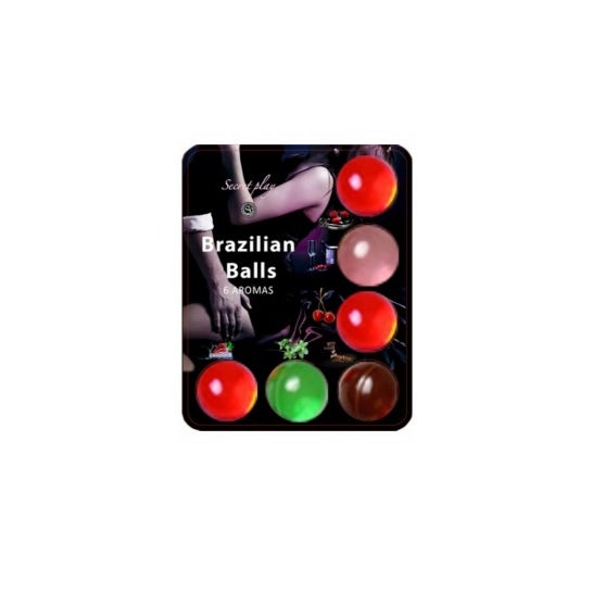 Secret Play Pack Brazilian Balls Aromas 48gr