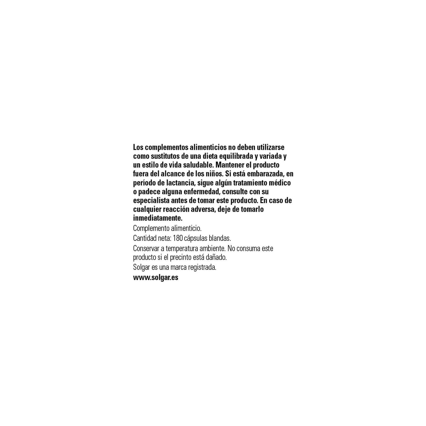 Solgar Aceite de Prímula de Rosa 500 mg 180 Perlas