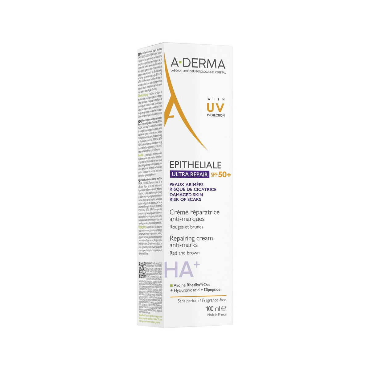 A-Derma Epitheliale Ultra Repair Crema Reparadora SPF50+ 100ml