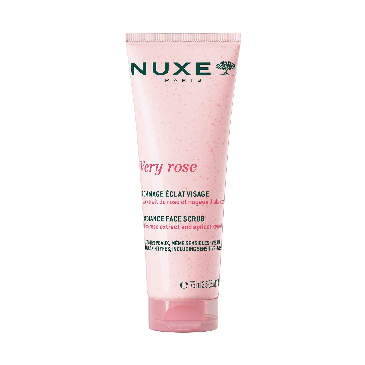 Nuxe Very Rose Gel Exfoliante Facial Luminosidad 75ml