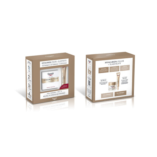 Eucerin Pack Elasticidad Hyaluron Filler Elasticity Día SPF15 + Contorno de Ojos