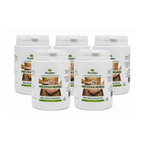 Exceldiet Pharma Fibras de Acacia 5 x 150 g