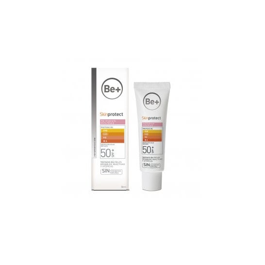 Be+ Skinprotect Piel intolerante 100% mineral SPF50+ 50ml