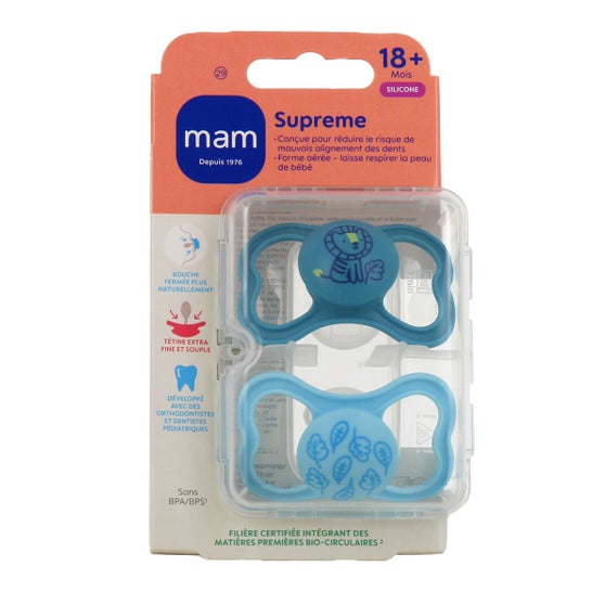 Mam Suprême Chupete +6 Meses 2uds