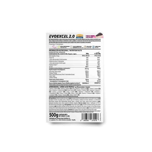 HSN Evoexcel 2.0 Whey Protein Isolate + Concentrate Tarta de Queso de Frutas del Bosque 500g