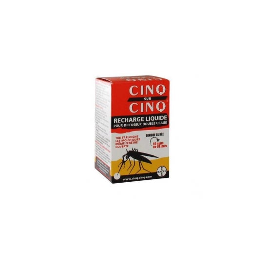 Cinq sur Cinq Recarga Líquida Doble Uso 50 Noches 35ml