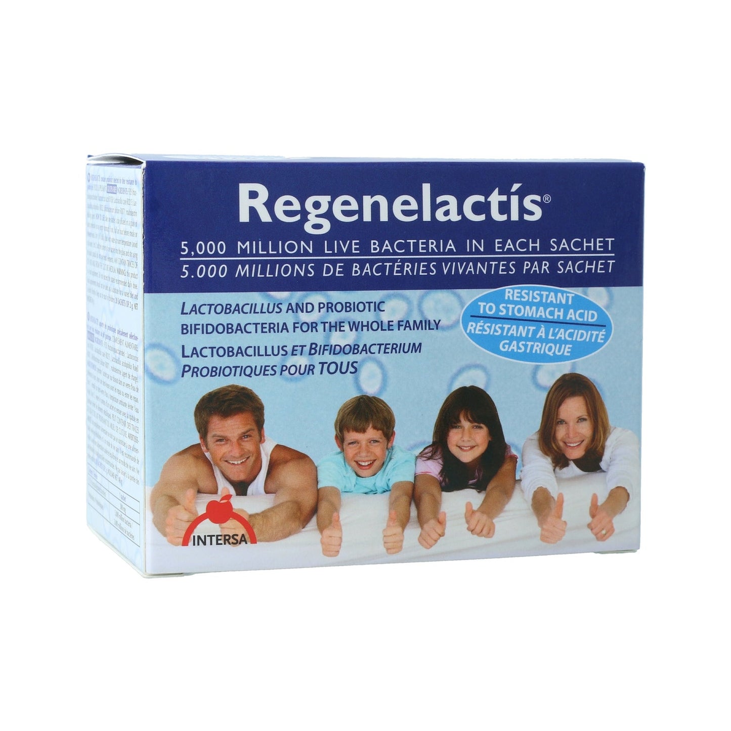 Dietéticos Intersa Regenelactis 5millones Lactobacillus 20 sobres