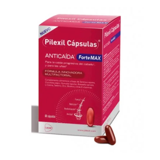 Pilexil Cápsulas Anticaída Forte Max 60caps