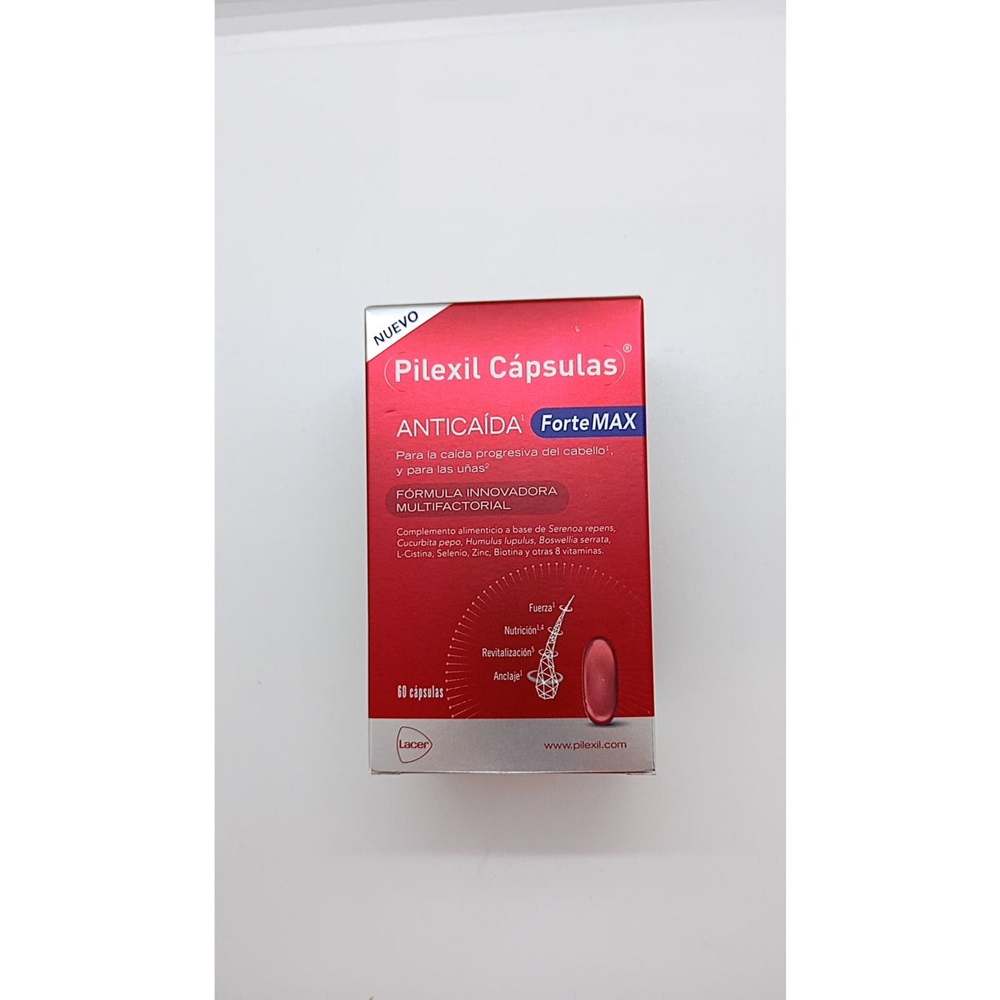 Pilexil Cápsulas Anticaída Forte Max 60caps