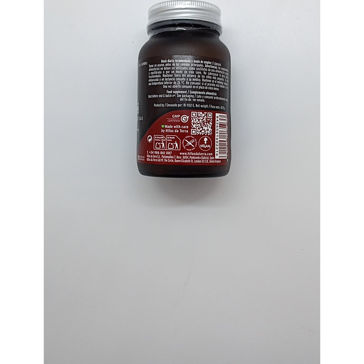 Hifas Da Terra Antioxidante Mico Rei 640mg 70caps